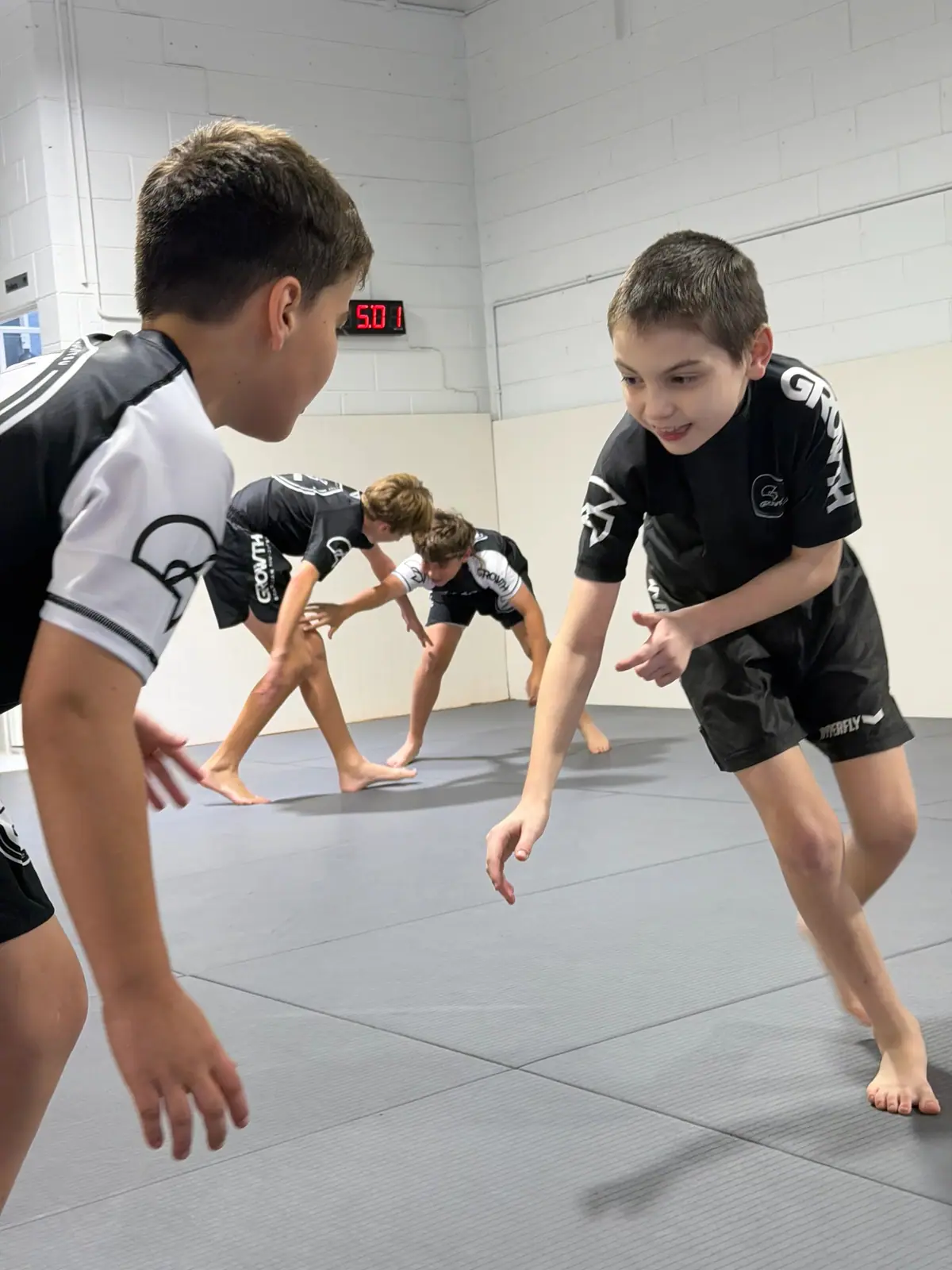Teens training No-Gi